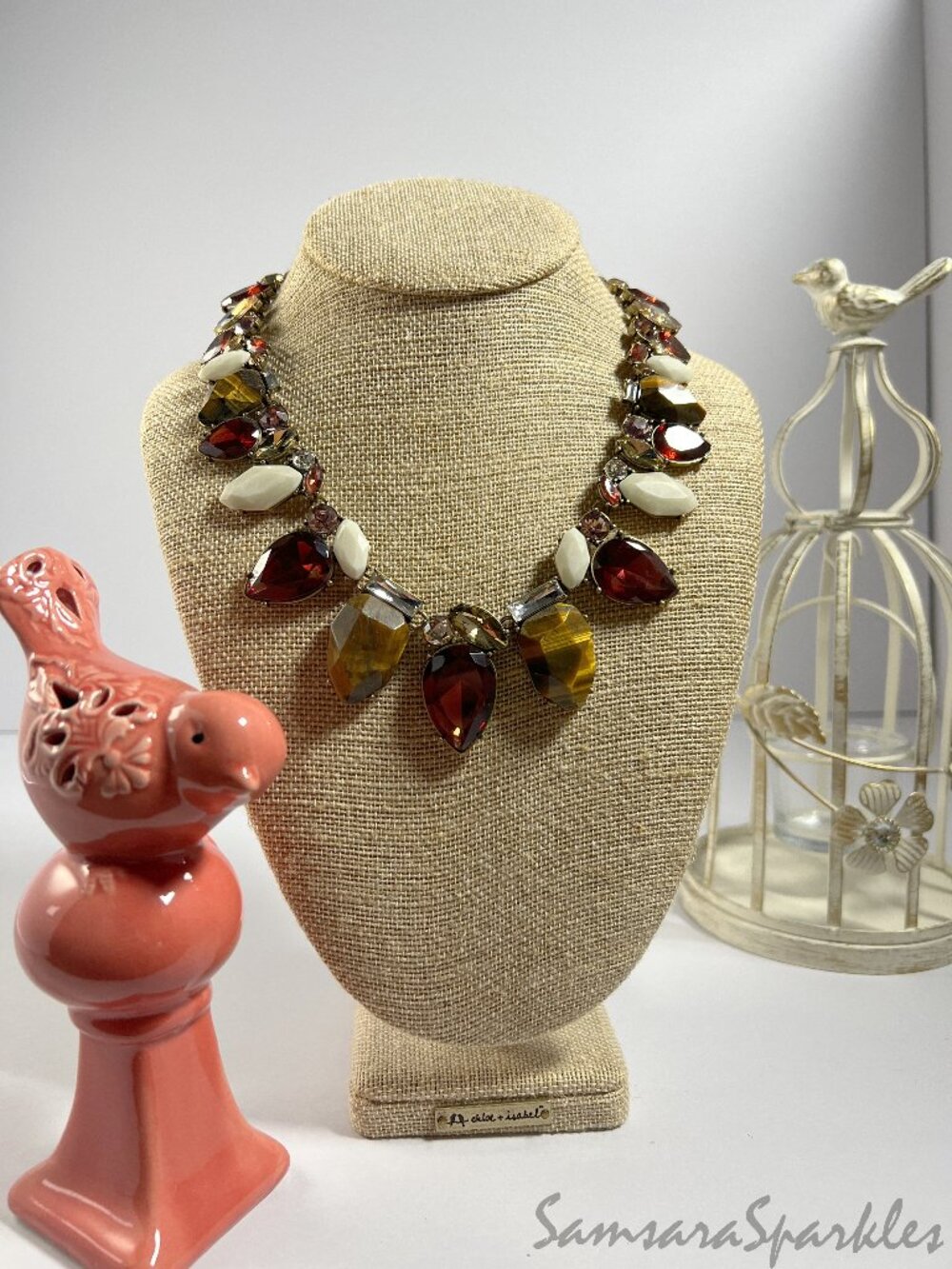 Chloe + Isabel Brilliant Bouquet Three-piece Set- Necklace + Bracelet + Earrings - Picture 2 of 10